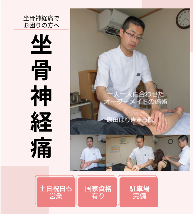 坐骨神経痛のヘッダー画像