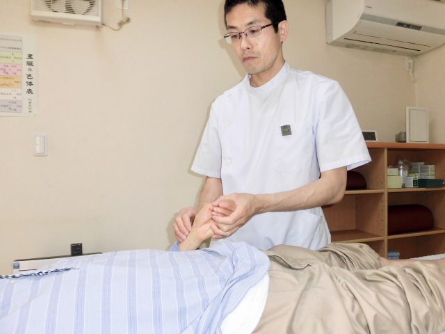 脈診の写真