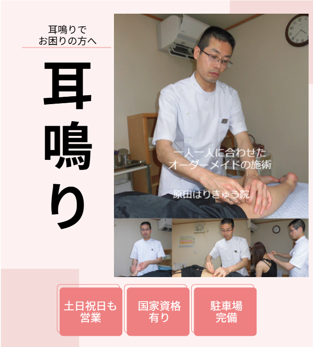 耳鳴りのヘッダー画像